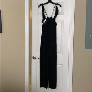 Black Wide Legged Jumpsuit